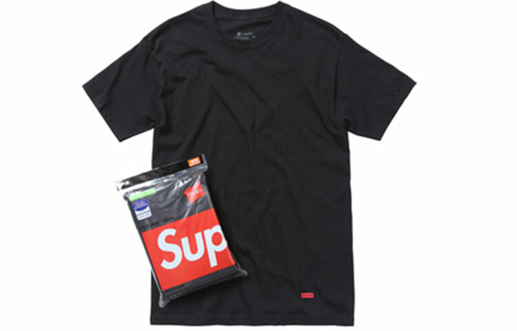 【代購】Supreme Hanes Tagless Tees 3 Pack