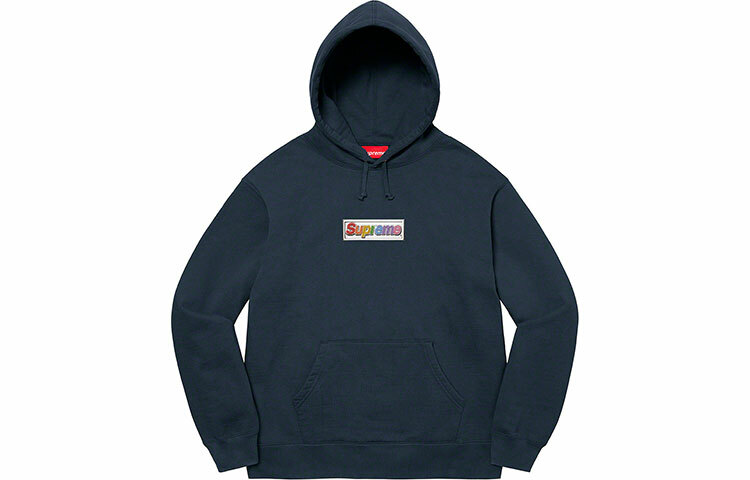 【代購】Supreme Bling Box Logo Hooded Sweatshirt
