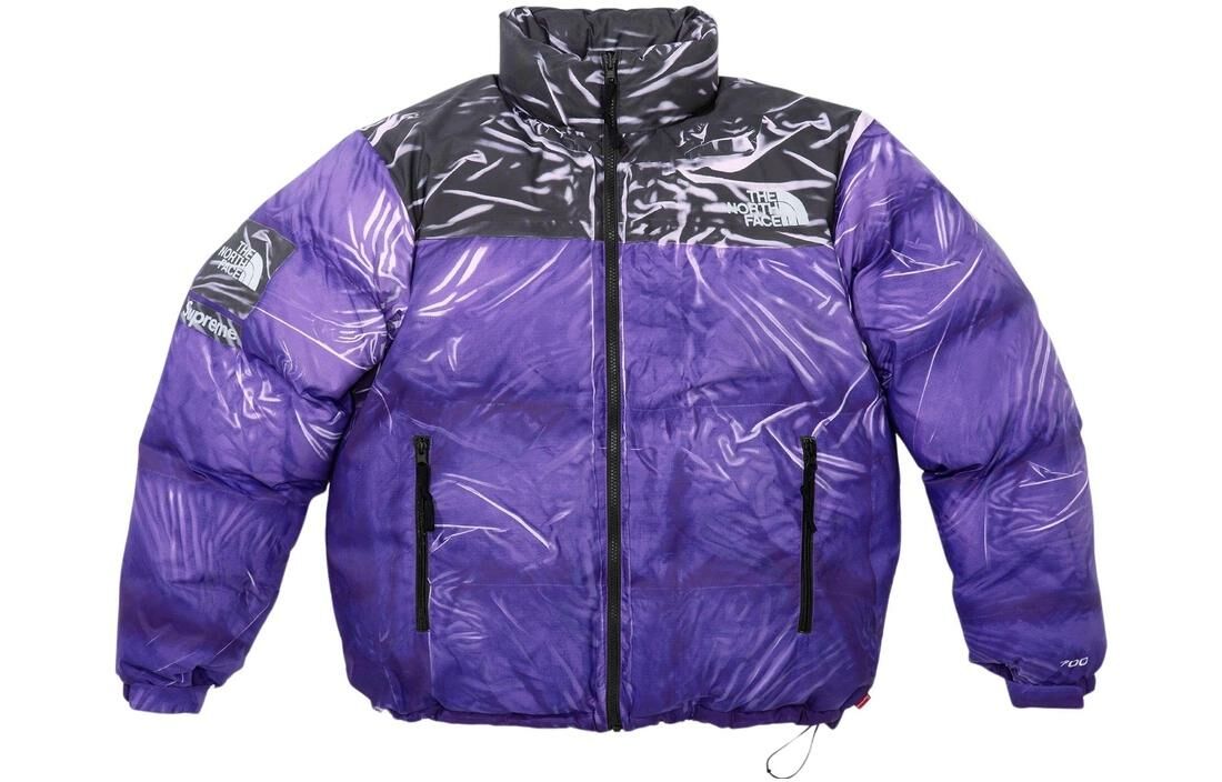 【代購】Supreme The North Face Printed Nuptse Trompe L'oeil Jacket