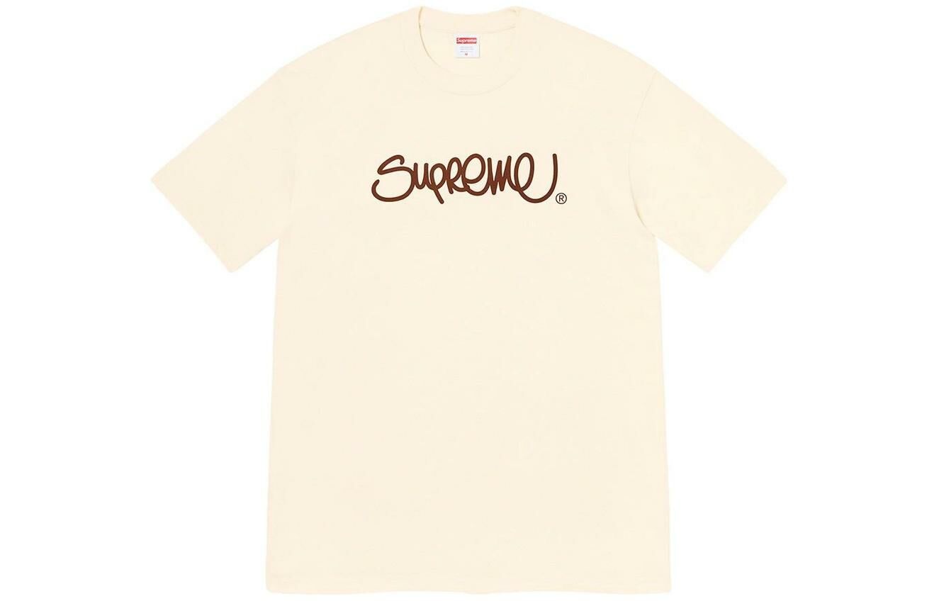 【代購】Supreme SS22 Week 19 Handstyle Tee Natural
