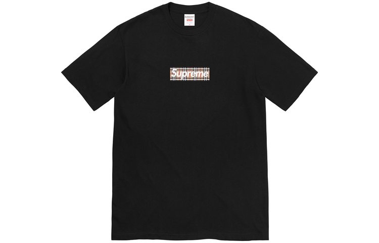 【代購】Supreme Burberry Box Logo Tee