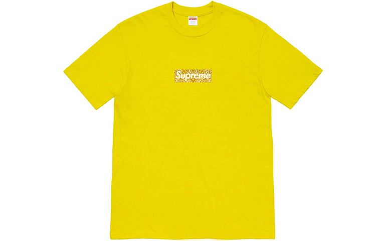 【代購】Supreme Bandana Box Logo Tee