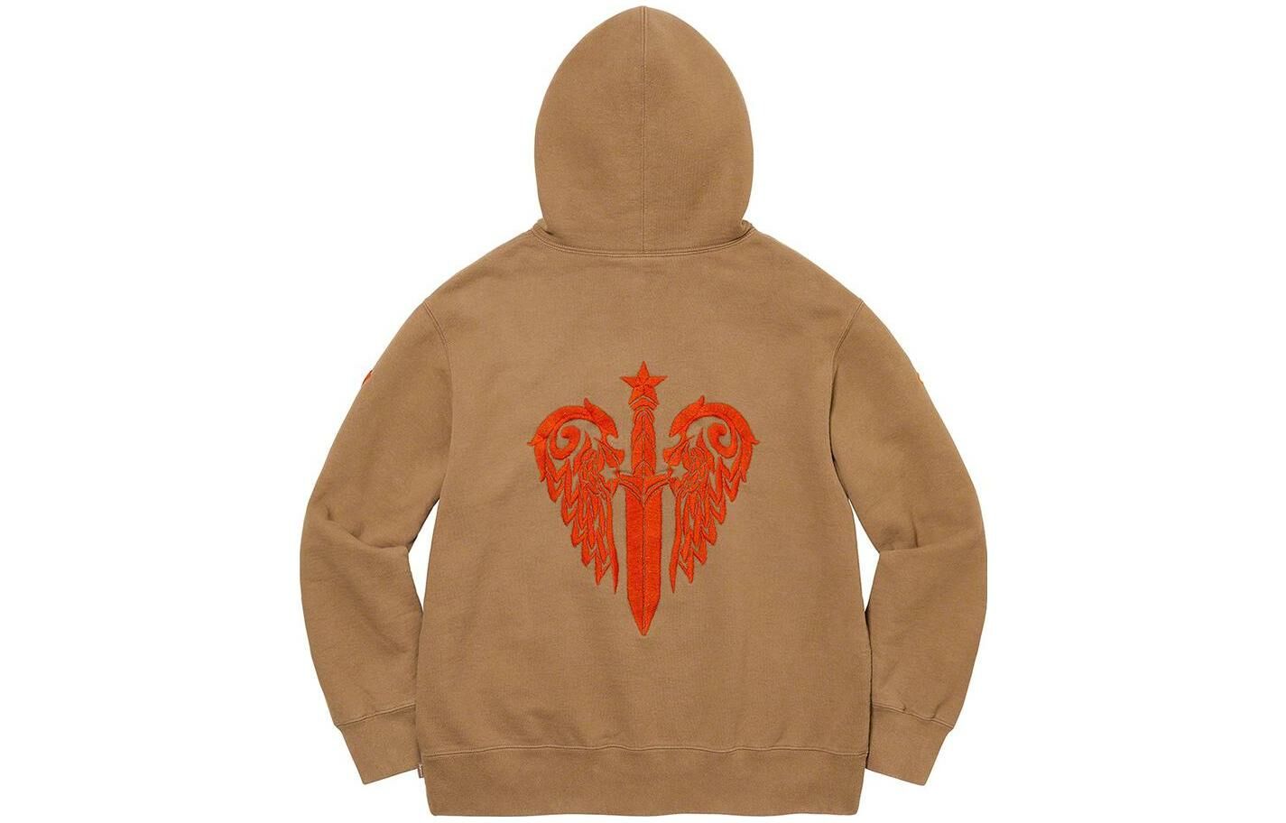 【代購】Supreme Great China Wall Sword Hooded Sweatshirt