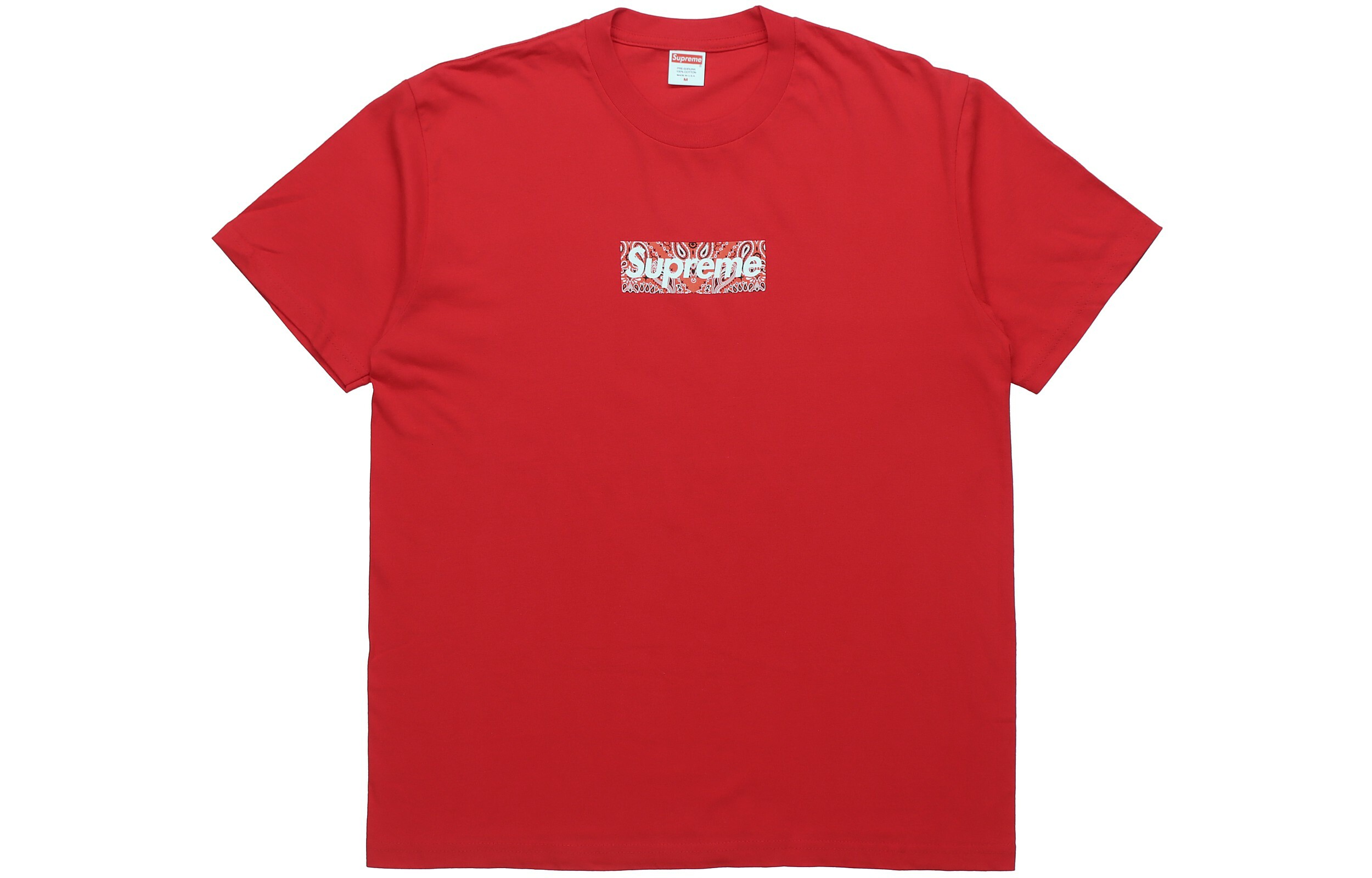 【代購】Supreme Bandana Box Logo Tee