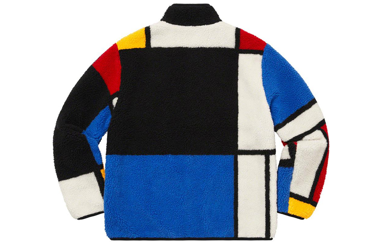 【代購】Supreme Reversible Colorblocked Fleece Jacket