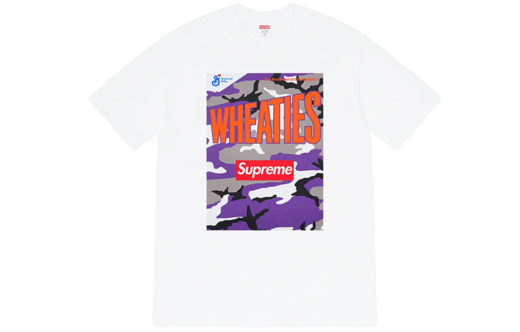 【代購】Supreme Wheaties Tee Black