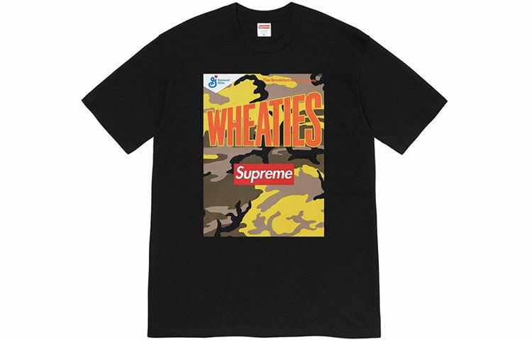 【代購】Supreme Wheaties Tee Black