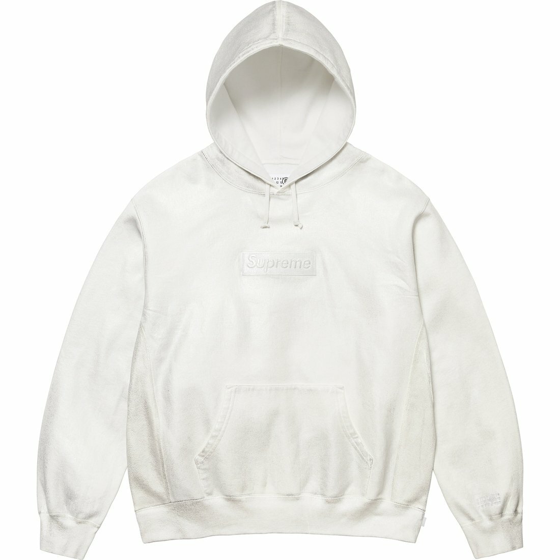 【代購】Supreme MM6 Maison Margiela Foil Box Logo Hooded Sweatshirt
