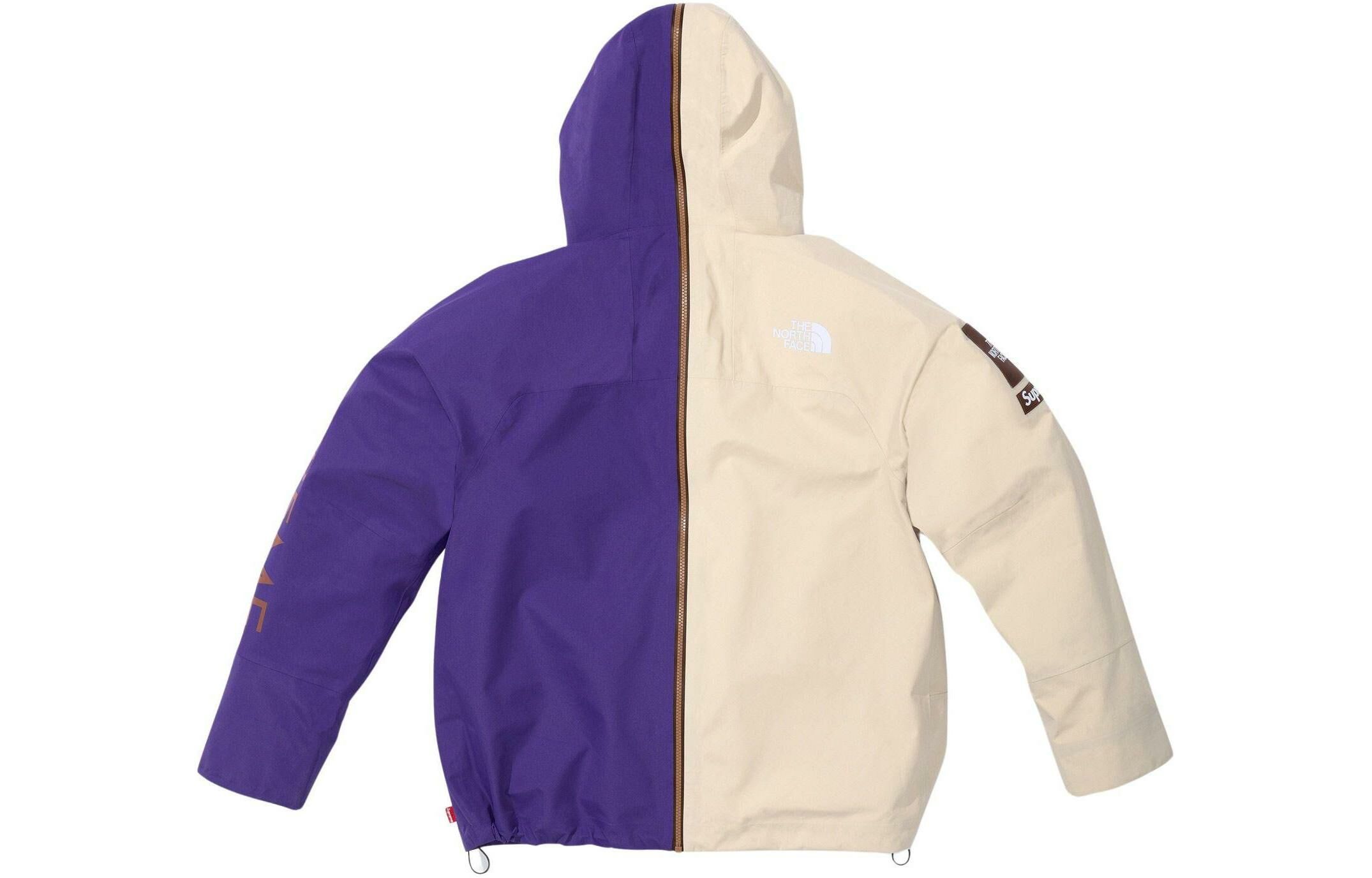 【代購】Supreme The North Face Split Taped Seam Shell Jacket White