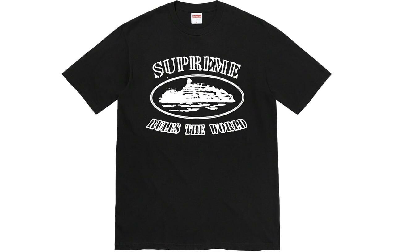 【代購】Corteiz X Supreme Corteiz Co-brand T-Shirts Unisex Black