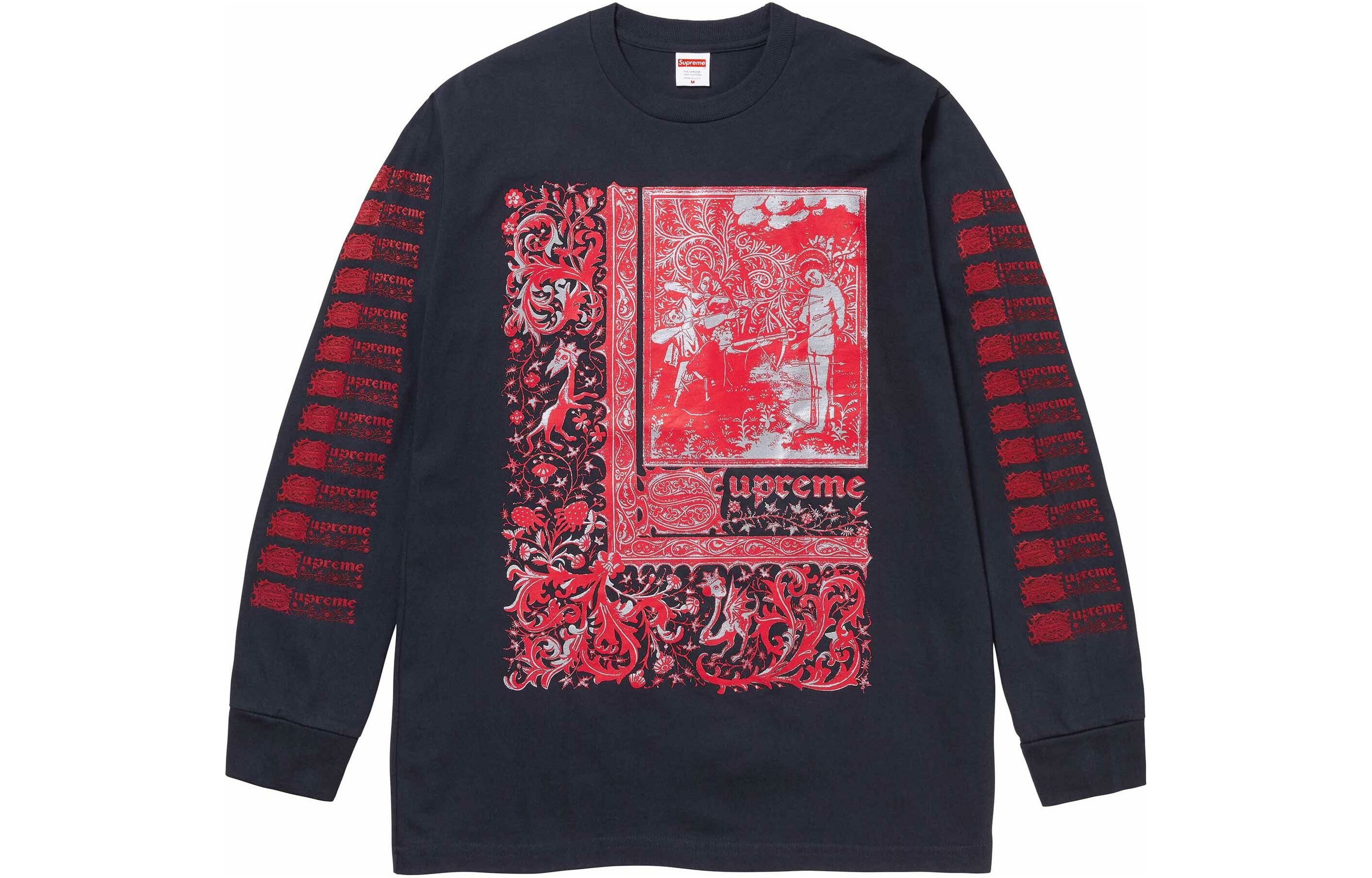 【代購】Supreme Saint Sebastian L/S Tee