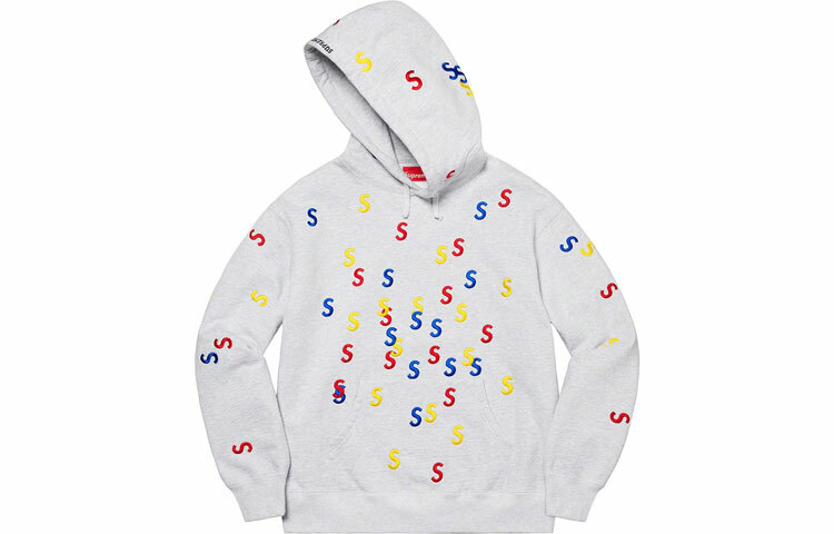 【代購】Supreme Embroidered S Hooded Sweatshirt