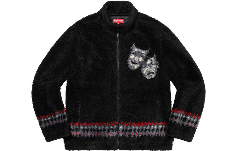 【代購】Supreme Drama Mask Fleece Jacket