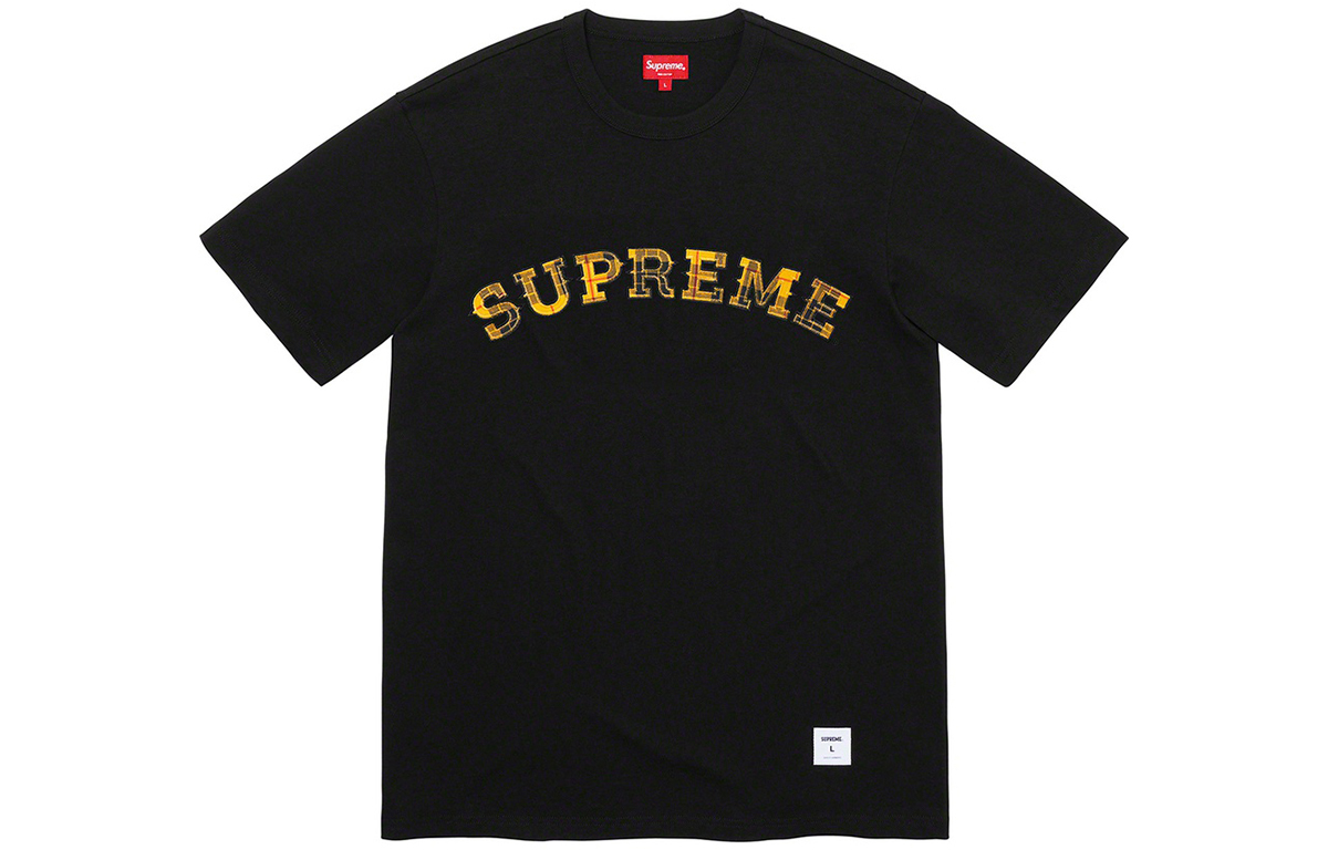 【代購】Supreme Plaid Applique S/S Top