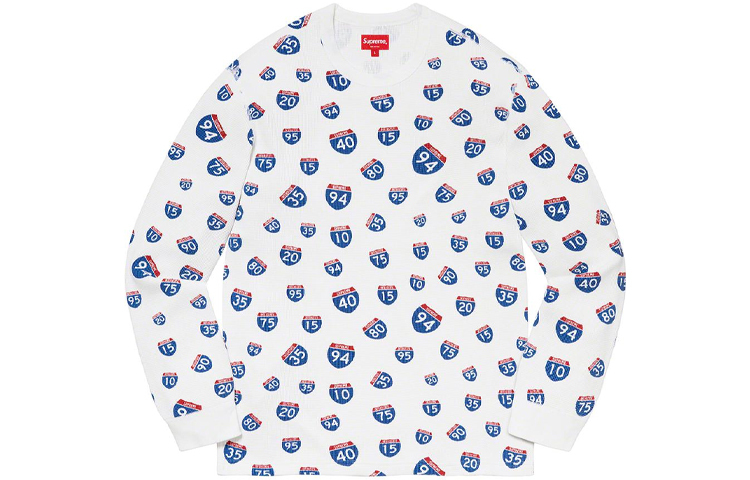 【代購】Supreme Interstate Waffle Thermal
