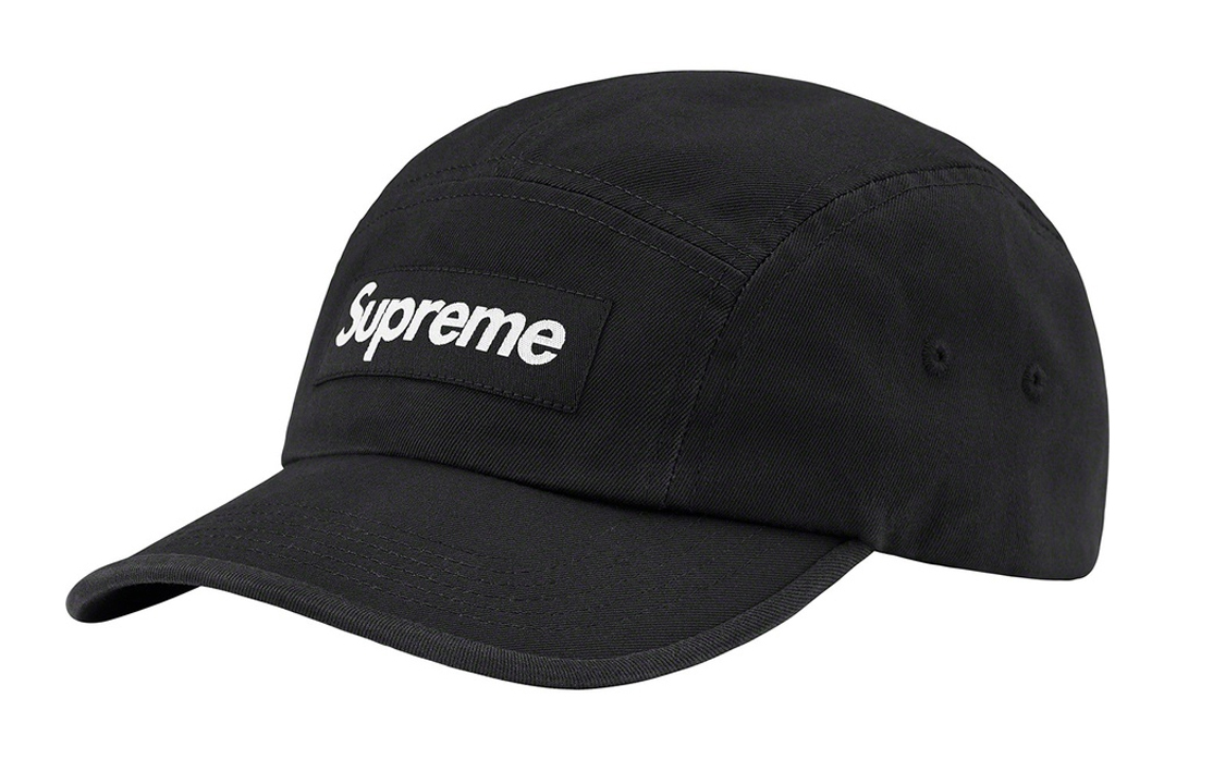【代購】Supreme Washed Chino Twill Camp Cap Cap SS22