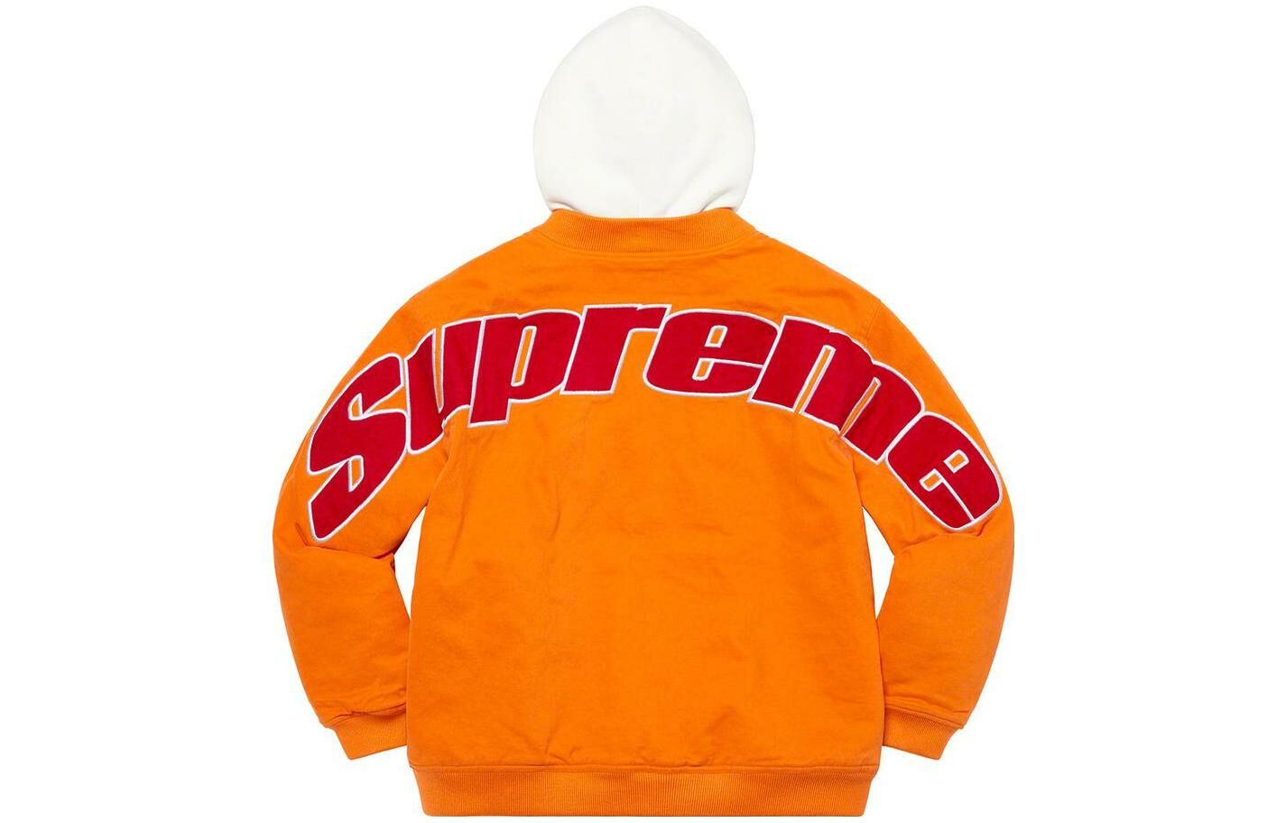 【代購】Supreme Hooded Twill Varsity Jacket