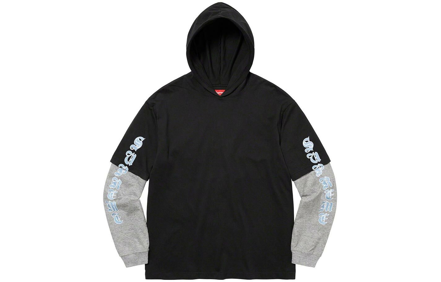 【代購】Supreme Layered Hooded L/S Top