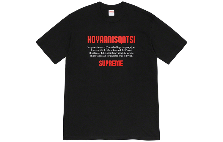 【代購】Supreme Koyaanisqatsi Tee