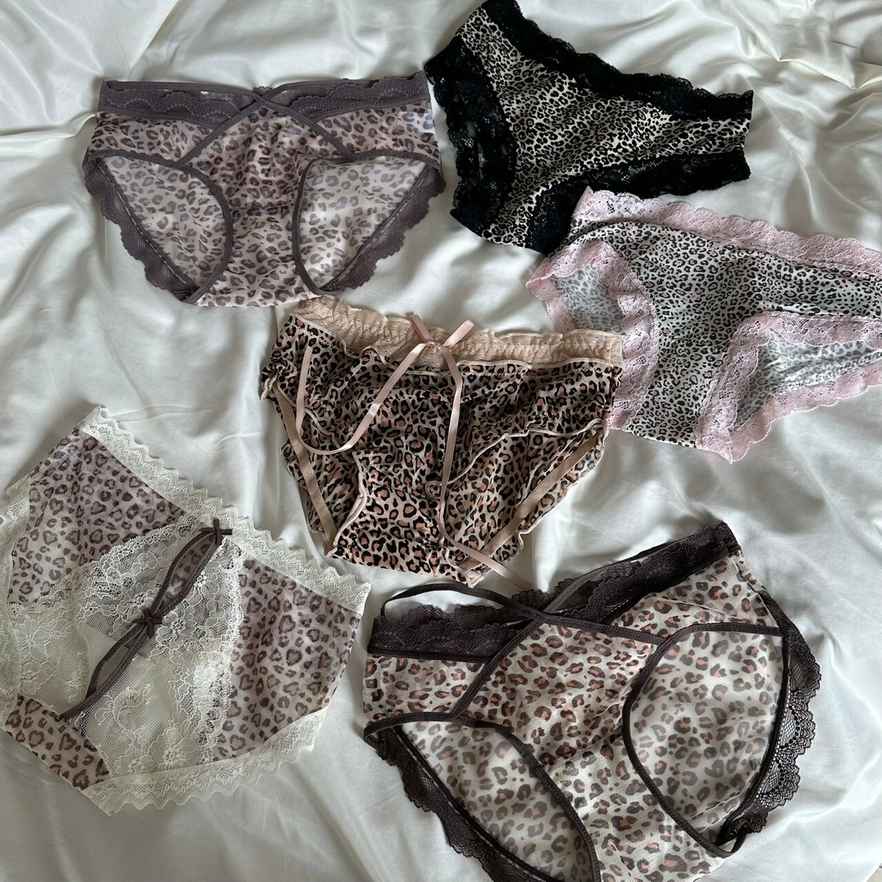 辣辣的豹紋內褲4款