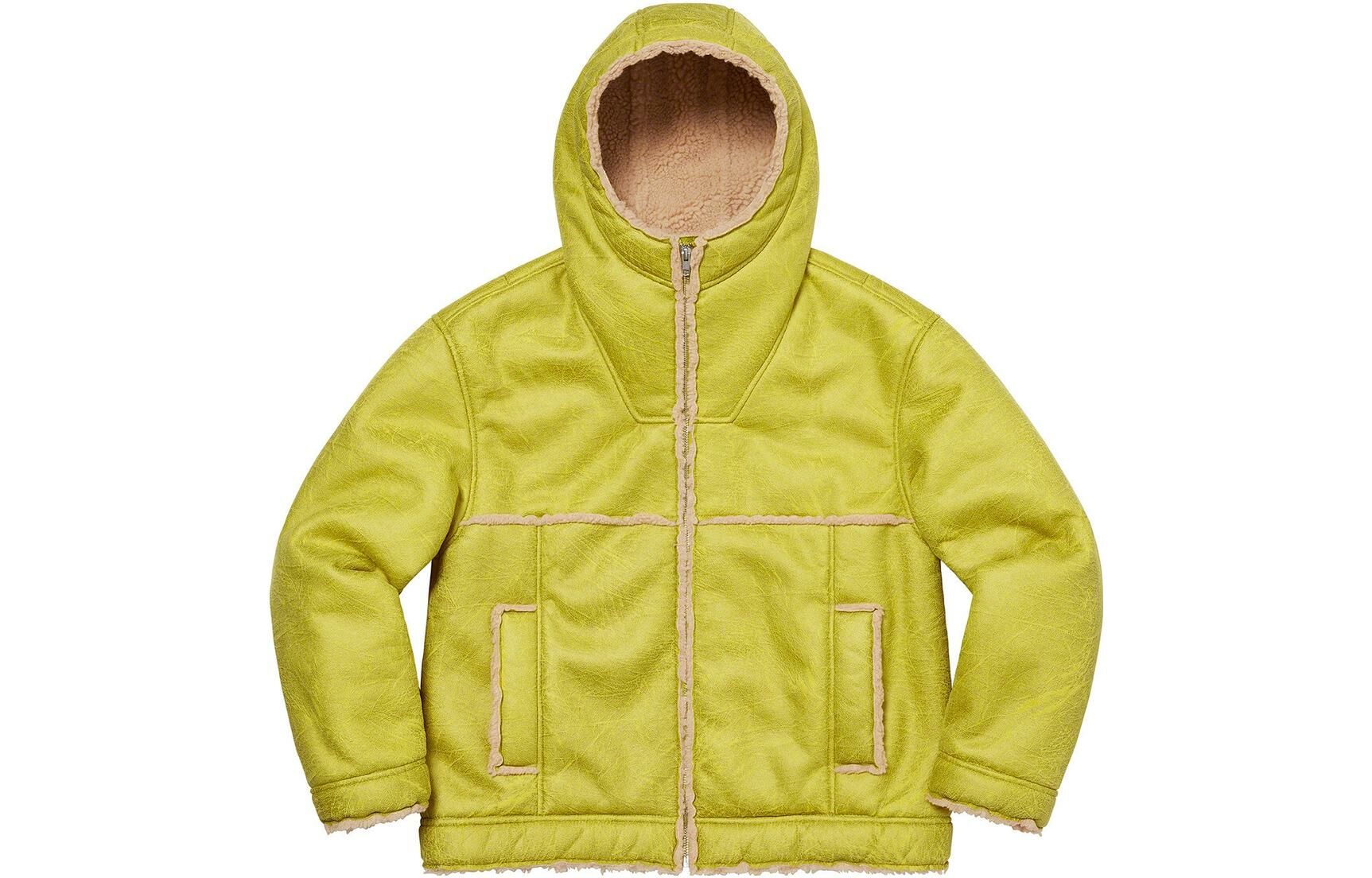 【代購】Supreme Faux Shearling Hooded Jacket