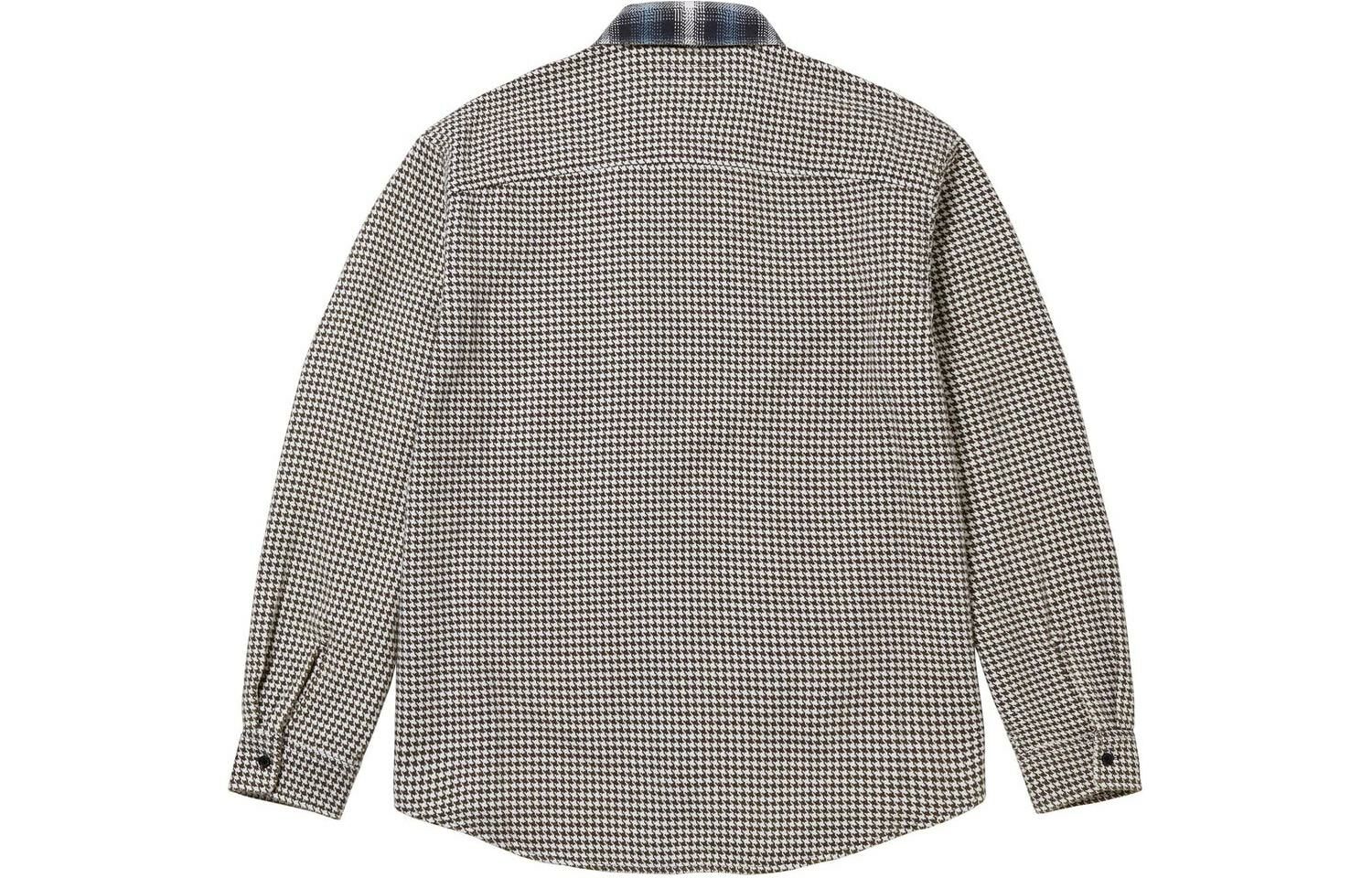 【代購】Supreme Houndstooth Plaid Flannel Shirt