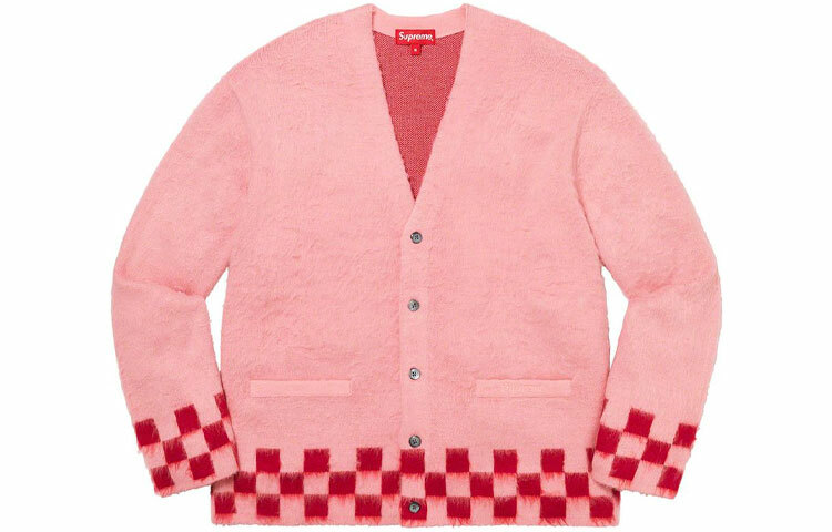 【代購】Supreme Brushed Checkerboard Cardigan