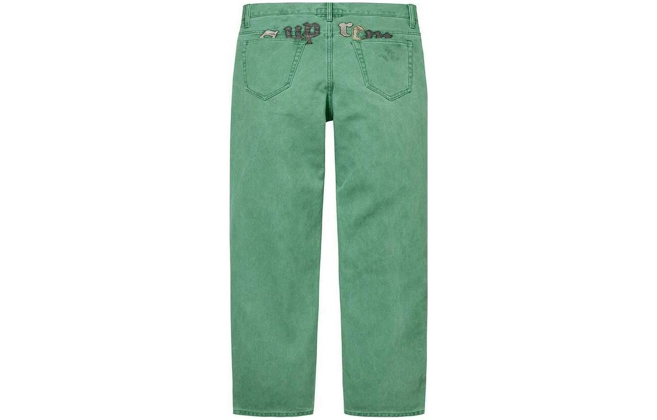 【代購】Supreme Great China Wall Canvas 5-Pocket Jean