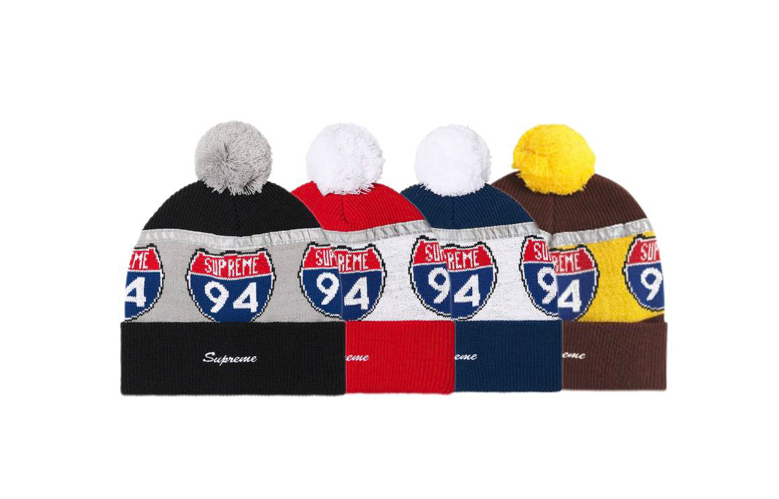 【代購】Supreme Interstate Reflective Beanie