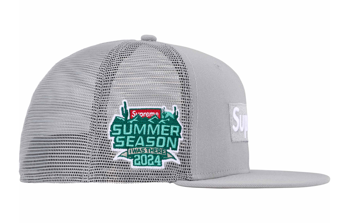 【代購】Supreme Box Logo Mesh Back New Era