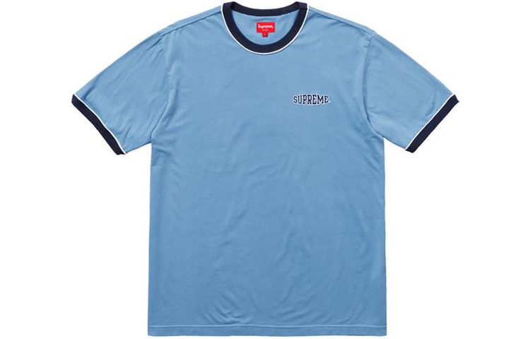 【代購】Supreme Piping Ringer Tee