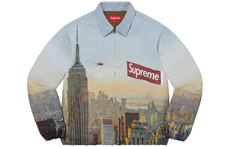 【代購】Supreme Aerial Tapestry Harrington Jacket