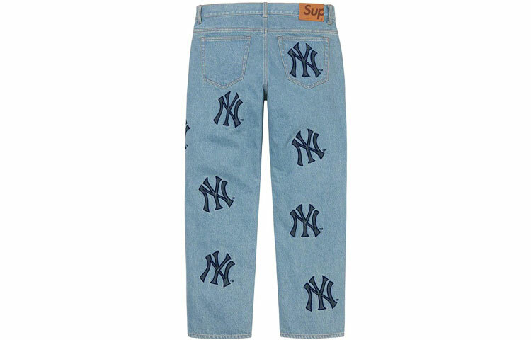 【代購】Supreme X New York Yankees Regular Jean