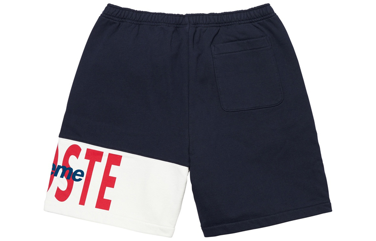 【代購】Supreme Lacoste Logo Panel Sweatshort