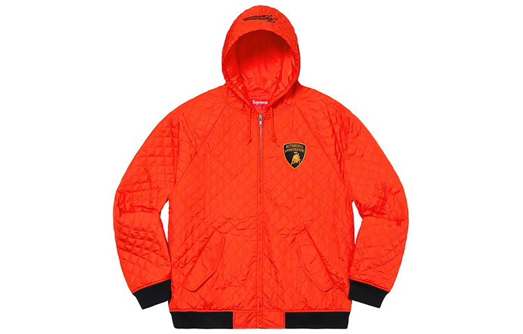 【代購】Supreme Automobili Lamborghini Hooded Work Jacket