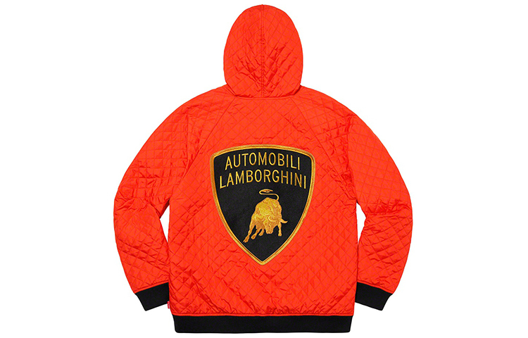 【代購】Supreme Automobili Lamborghini Hooded Work Jacket