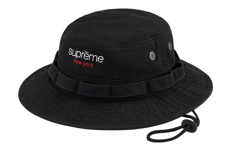 【代購】Supreme - Bucket Hats Unisex Black/Red/Dark Brown/Blue