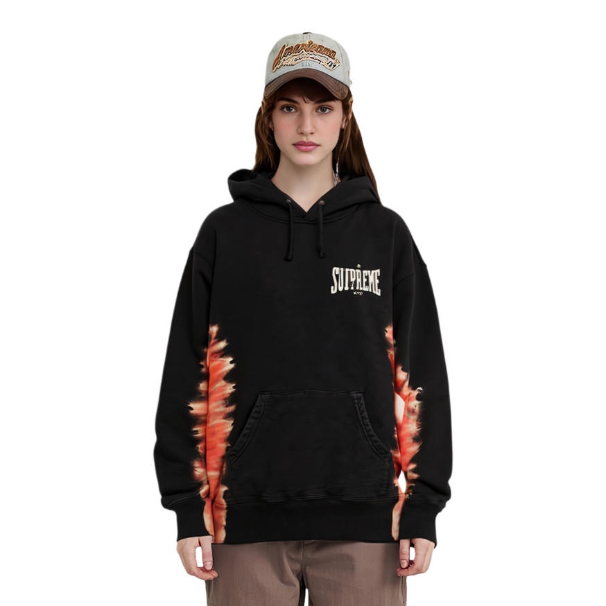 【代購】Supreme Bleached Hooded Sweatshirt