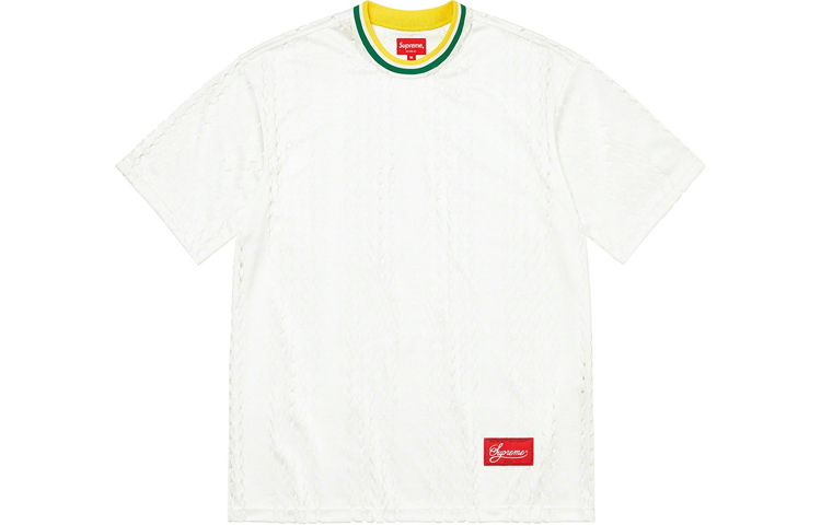 【代購】Supreme Perforated Stripe Warm Up Top