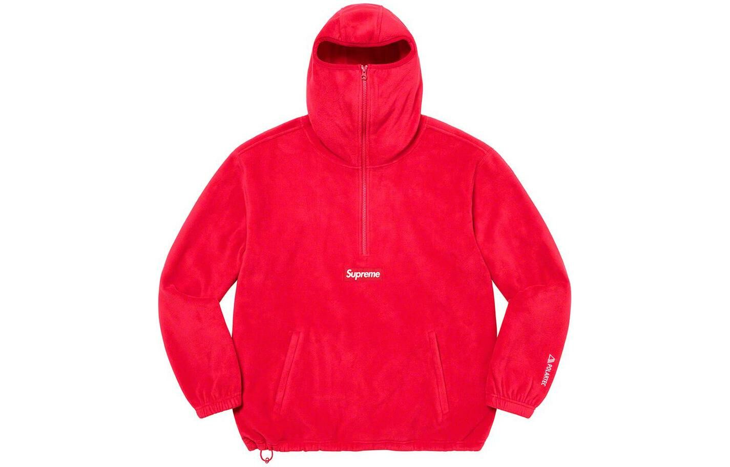 【代購】Supreme Polartec Facemask Half Zip Pullover