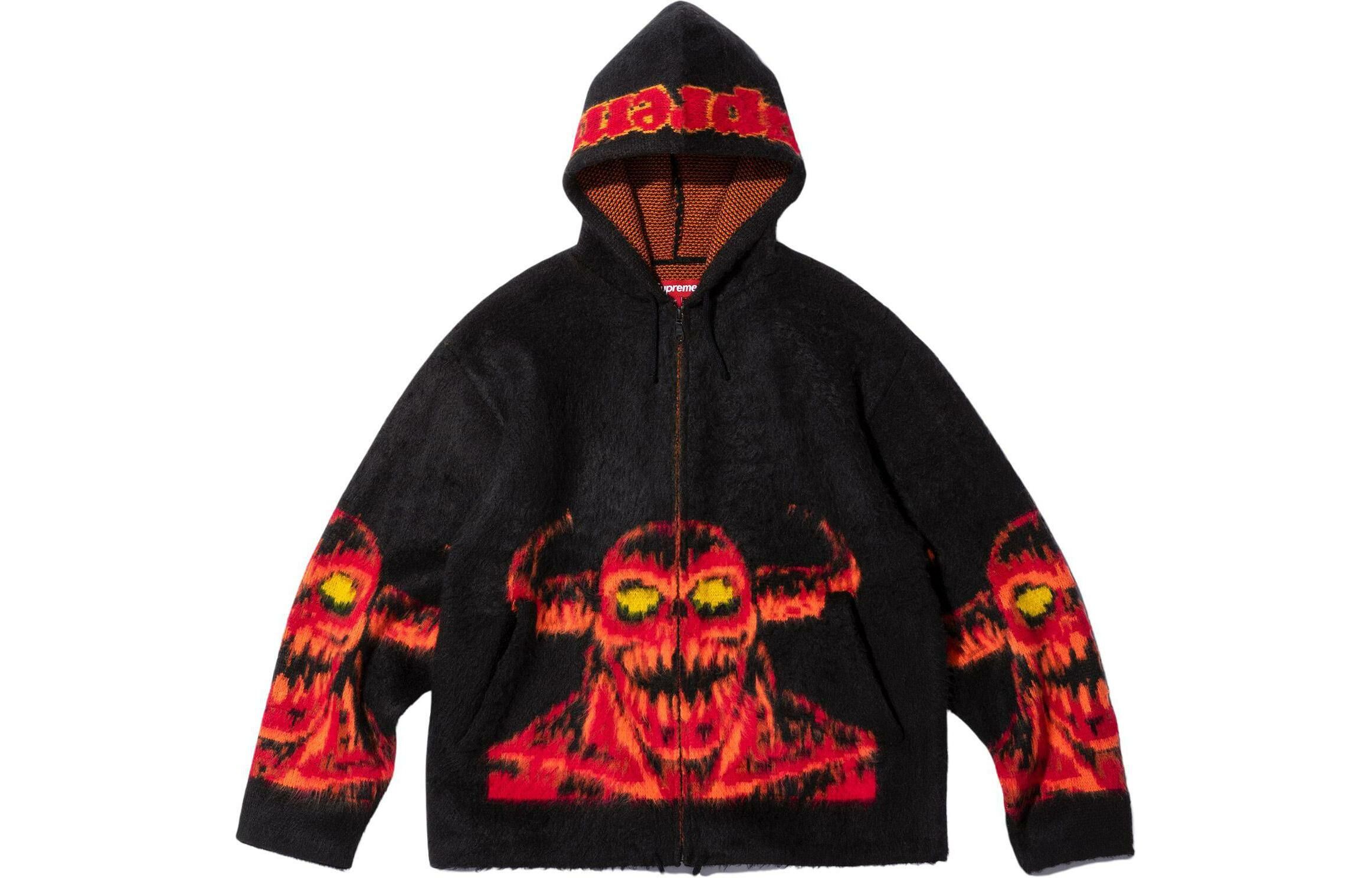 【代購】Supreme Toy Machine Zip Up Hooded Sweater