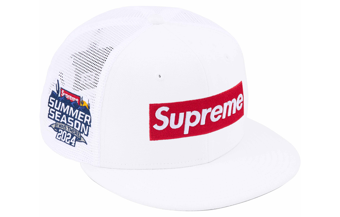 【代購】Supreme Box Logo Mesh Back New Era