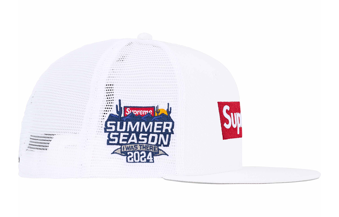 【代購】Supreme Box Logo Mesh Back New Era