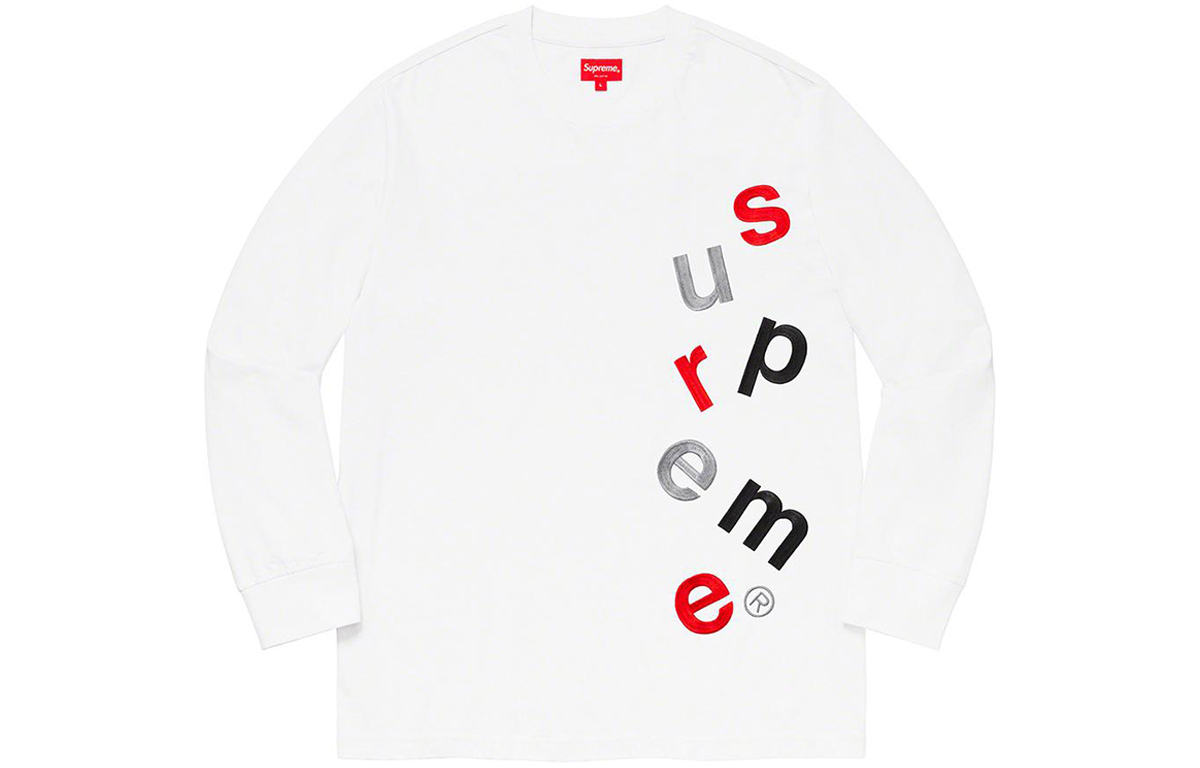 【代購】Supreme Scatter Logo L/S Top