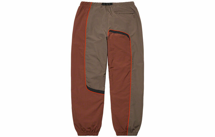 【代購】Supreme S Paneled Belted Track Pant