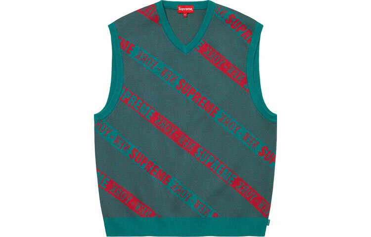 【代購】Supreme Stripe Sweater Vest SS22