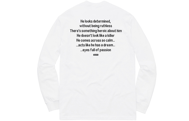 【代購】Supreme The Killer L/S Tee