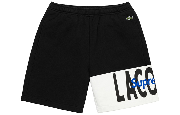 【代購】Supreme Lacoste Logo Panel Sweatshort
