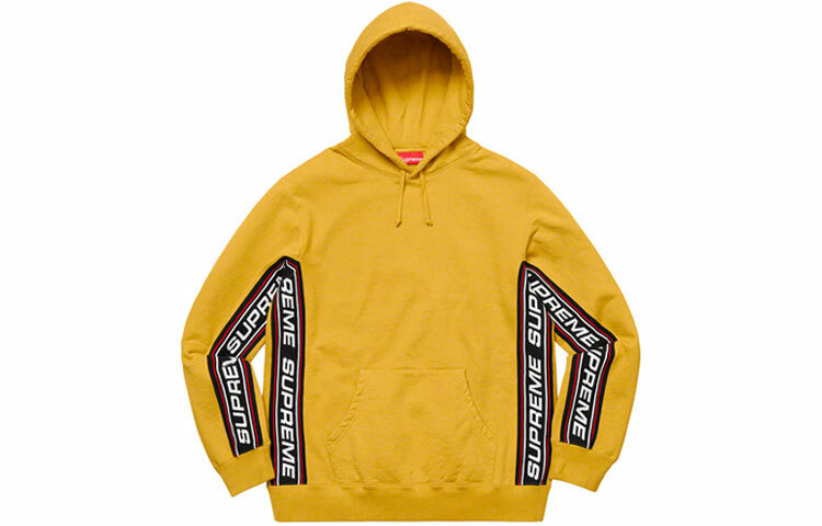 【代購】Supreme Text Rib Hooded Sweatshirt