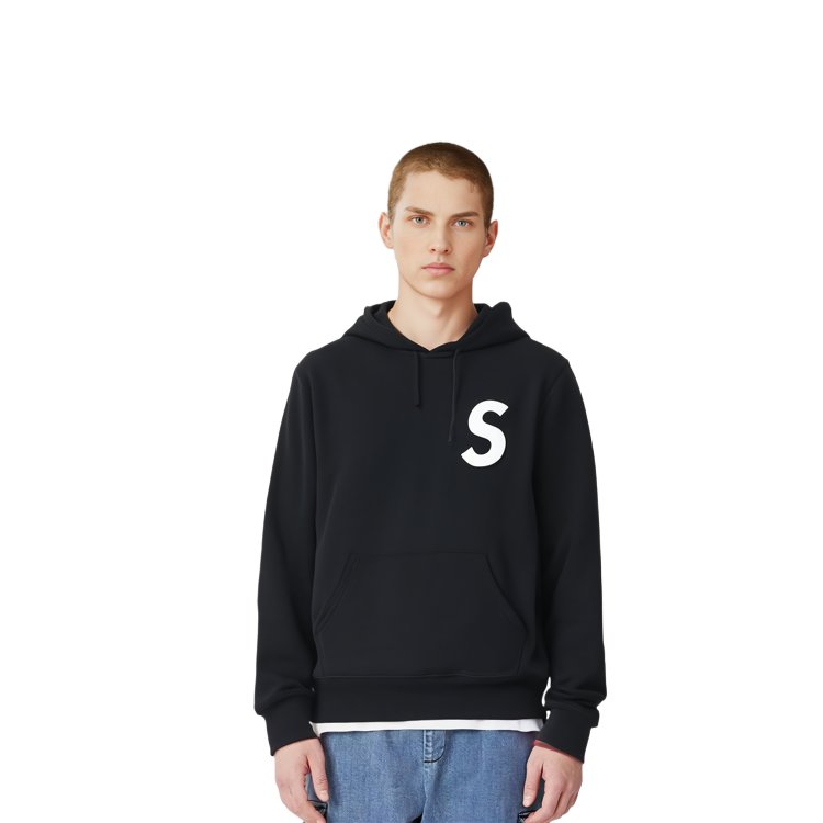【代購】Supreme S Logo Split Hooded Sweatshirt